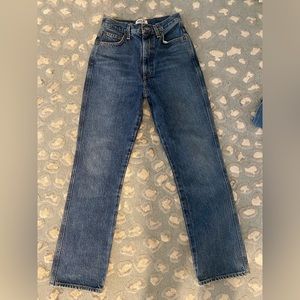 Agolde straight leg jeans